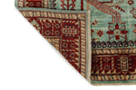 4x12 Blue and Red Anatolian Traditional Runner