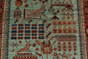 4x12 Blue and Red Anatolian Traditional Runner