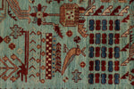 4x12 Blue and Red Anatolian Traditional Runner
