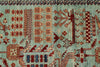 4x12 Blue and Red Anatolian Traditional Runner