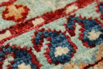 4x12 Blue and Red Anatolian Traditional Runner