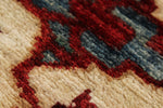 3x25 Beige and Multicolor Anatolian Traditional Runner