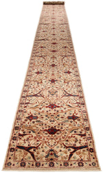 3x25 Beige and Multicolor Anatolian Traditional Runner
