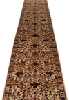 3x25 Beige and Multicolor Anatolian Traditional Runner