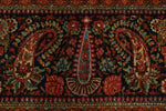 13x15 Navy and Multicolor Persian Traditional Rug