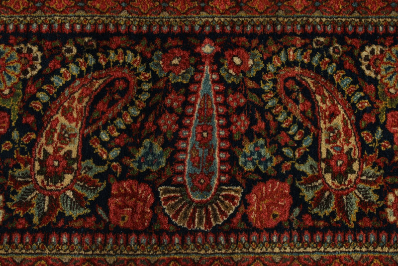 13x15 Navy and Multicolor Persian Traditional Rug