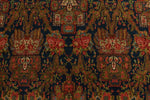 13x15 Navy and Multicolor Persian Traditional Rug