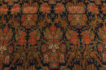 13x15 Navy and Multicolor Persian Traditional Rug