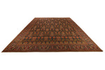 13x15 Navy and Multicolor Persian Traditional Rug