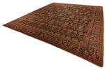 13x15 Navy and Multicolor Persian Traditional Rug