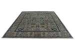 8x11 Gray and Multicolor Anatolian Traditional Rug