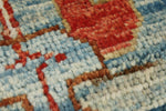 8x10 Gray and Light Blue Anatolian Traditional Rug