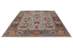 8x10 Gray and Purple Anatolian Traditional Rug