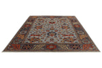 8x10 Gray and Purple Anatolian Traditional Rug