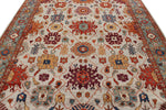 8x10 Gray and Green Anatolian Traditional Rug