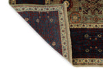 8x10 Light Green and Navy Turkish Tribal Rug