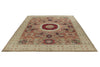 8x10 Green and Multicolor Turkish Tribal Rug