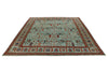 8x10 Blue and Multicolor Anatolian Traditional Rug