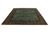 8x10 Blue and Multicolor Anatolian Traditional Rug
