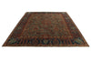8x10 Brown and Navy Anatolian Traditional Rug