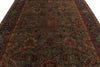 8x10 Brown and Navy Anatolian Traditional Rug