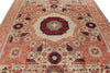 8x10 Multicolor and Green Turkish Tribal Rug