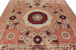 8x10 Multicolor and Green Turkish Tribal Rug