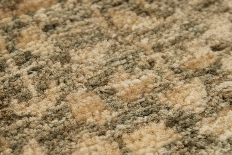 8x10 Multicolor and Green Turkish Tribal Rug