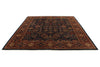 8x10 Navy and Red Anatolian Traditional Rug