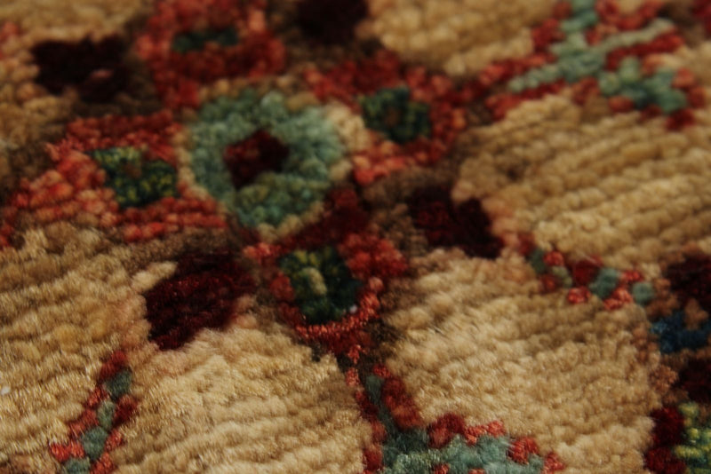 8x10 Navy and Red Anatolian Traditional Rug