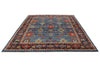 8x10 Blue and Navy Anatolian Traditional Rug