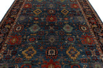 8x10 Blue and Navy Anatolian Traditional Rug
