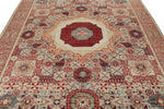 8x10 Green and Multicolor Turkish Tribal Rug