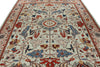 8x10 Light Green and Multicolor Anatolian Traditional Rug