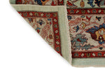 8x10 Light Green and Multicolor Anatolian Traditional Rug