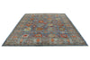 8x11 Blue and Multicolor Anatolian Traditional Rug