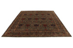 8x10 Gray and Multicolor Anatolian Traditional Rug