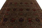 8x10 Gray and Multicolor Anatolian Traditional Rug