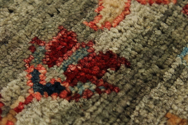 8x10 Gray and Multicolor Anatolian Traditional Rug