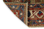 8x10 Green and Ivory Anatolian Traditional Rug