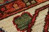 8x10 Green and Ivory Anatolian Traditional Rug