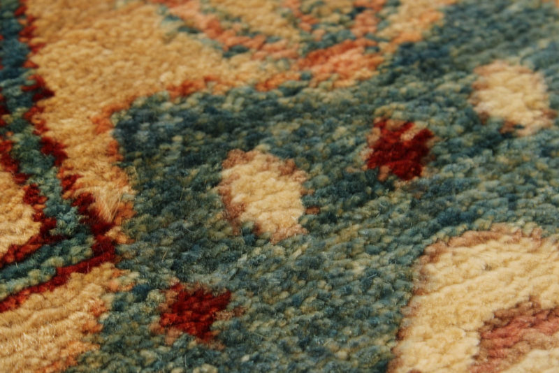 3x14 Rust and Ivory Anatolian Traditional Runner