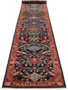 3x16 Navy and Red Anatolian Traditional Runner
