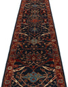 3x16 Navy and Red Anatolian Traditional Runner