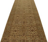 4x12 Ivory and Beige Turkish Oushak Runner