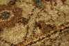 4x12 Ivory and Beige Turkish Oushak Runner