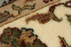 3x12 Light Blue and Ivory Turkish Silk Runner