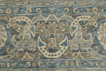 10x14 Gray and Light Blue Anatolian Tribal Rug