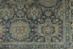 10x14 Gray and Light Blue Anatolian Tribal Rug