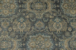 10x14 Gray and Light Blue Anatolian Tribal Rug